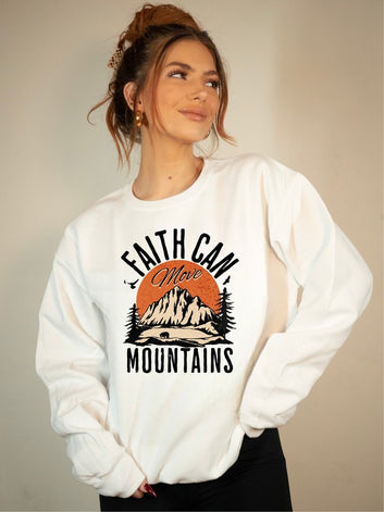 Faith Can Move Mountains Graphic Premium Bella