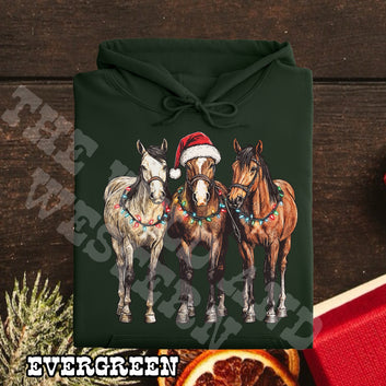 Christmas Horses Sweatshirt