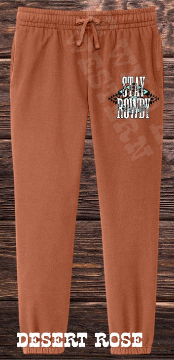 Stay Rowdy Southwestern Sweatpants