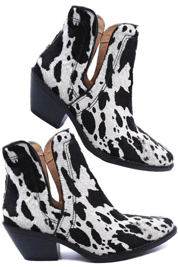 Western Cut Out  Booties