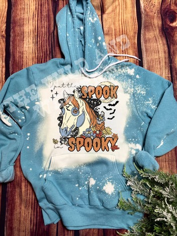 I Put The Spook In Spooky Bleached Hoodie