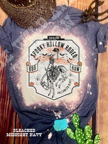 Spooky Hollow Rodeo Halloween Tee