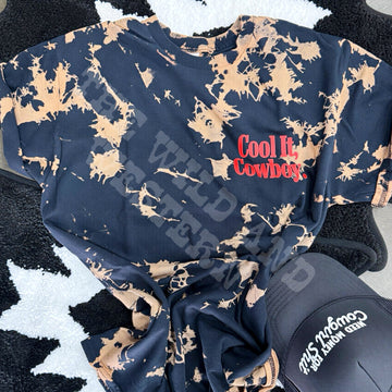 Cool it Cowboy Bleached Tee