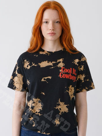 Cool it Cowboy Bleached Tee