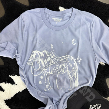 Periwinkle Night Tee