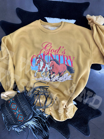 Gods Country Crewneck