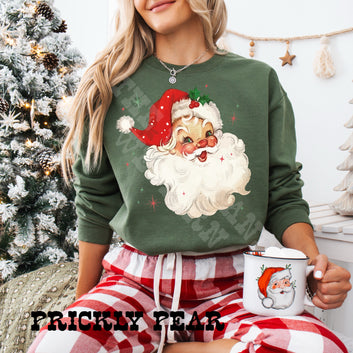 Vintage Santa Crewneck Sweatshirt