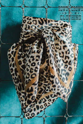 Liberty Leopard Wild Rag/ Scarf