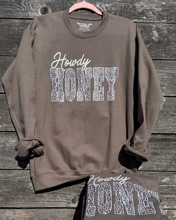 Howdy Honey Crewneck Sweatshirt