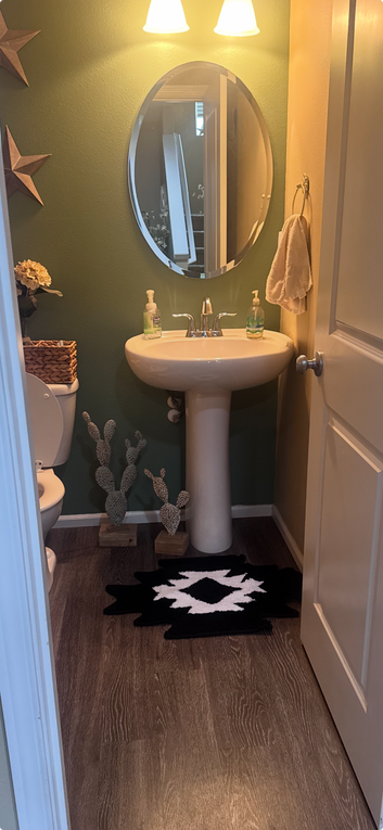 Black/ White Aztec Bath Mat